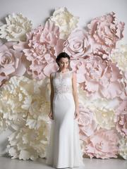 Свадебное платье Селестина. Силуэт Прямое. Цвет Белый / Молочный. Вид 2