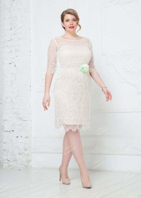 Свадебное платье NN040. Силуэт Прямое. Цвет Айвори / Капучино. Вид 3