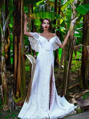 Свадебное платье Beatrise. Силуэт Прямое. Цвет Белый / Молочный. Вид 1