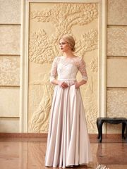 Свадебное платье 5138. Силуэт Прямое. Цвет Белый / Молочный, Айвори / Капучино. Вид 1