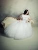 Свадебное платье 6004. Силуэт Пышное. Цвет Белый / Молочный. Вид 1