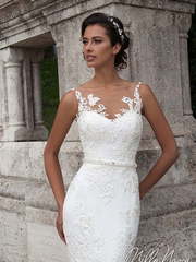 Свадебное платье Julia. Силуэт Рыбка. Цвет Белый / Молочный. Вид 1