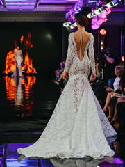 Свадебное платье Angelica. Силуэт Рыбка. Цвет Белый / Молочный, Айвори / Капучино. Вид 2