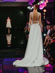 Свадебное платье Antonella. Силуэт Прямое. Цвет Белый / Молочный, Айвори / Капучино. Вид 2