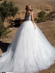 Свадебное платье Deniz. Силуэт Пышное. Цвет Белый / Молочный. Вид 2