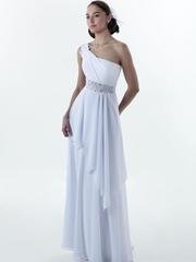 Свадебное платье 1105. Силуэт Прямое. Цвет Белый / Молочный. Вид 1