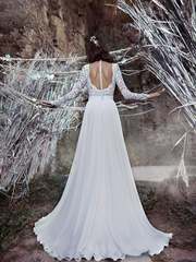 Свадебное платье Donna. Силуэт Прямое. Цвет Белый / Молочный. Вид 2