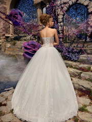 Свадебное платье Rose. Силуэт Пышное. Цвет Белый / Молочный. Вид 2