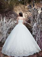 Свадебное платье Tera. Силуэт Пышное. Цвет Белый / Молочный. Вид 2