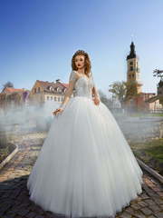 Свадебное платье Yvonne. Силуэт Пышное. Цвет Белый / Молочный. Вид 1