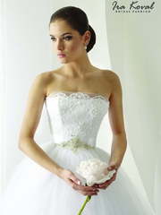 Свадебное платье Ira Koval K013. Силуэт Пышное. Цвет Белый / Молочный. Вид 2