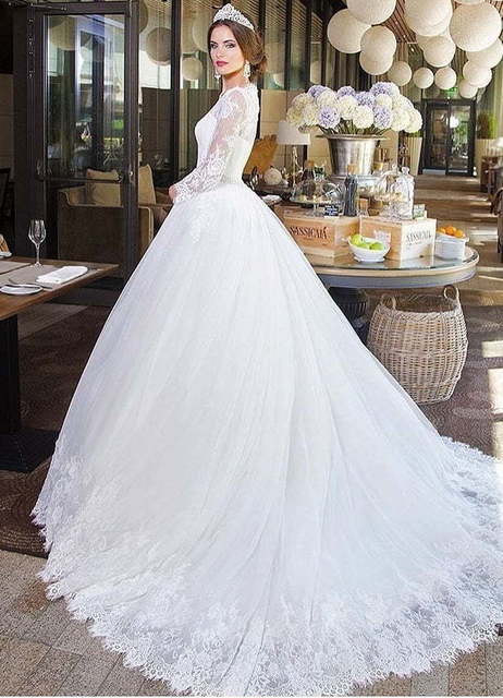 Свадебное платье Karolina. Силуэт Пышное. Цвет Белый / Молочный. Вид 2