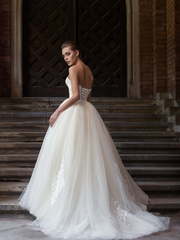 Свадебное платье Adeline. Силуэт Пышное. Цвет Белый / Молочный, Айвори / Капучино, Персик / Оранжевый. Вид 2