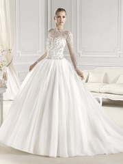 Свадебное платье Ereden. Силуэт Пышное. Цвет Белый / Молочный. Вид 1