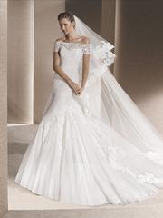 Свадебное платье Rosana. Силуэт Рыбка. Цвет Белый / Молочный. Вид 1