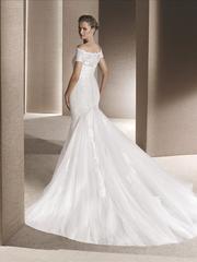 Свадебное платье Rosana. Силуэт Рыбка. Цвет Белый / Молочный. Вид 2