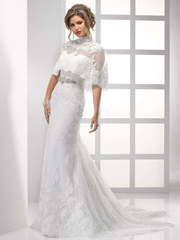 Свадебное платье Gabriella. Силуэт Прямое. Цвет Белый / Молочный. Вид 1