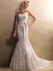 Свадебное платье Gwyneth. Силуэт Рыбка. Цвет Белый / Молочный. Вид 1