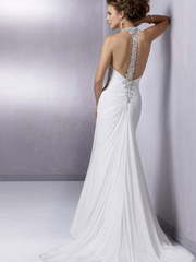 Свадебное платье M011. Силуэт Прямое. Цвет Белый / Молочный. Вид 1