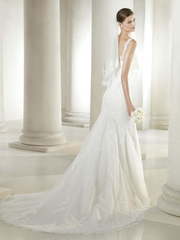 Свадебное платье Sabra. Силуэт Рыбка. Цвет Белый / Молочный. Вид 2