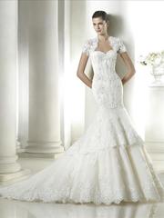 Свадебное платье Samay. Силуэт Рыбка. Цвет Белый / Молочный. Вид 1