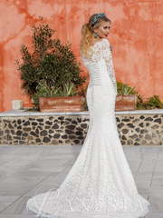 Свадебное платье Limbo. Силуэт Рыбка. Цвет Белый / Молочный. Вид 2