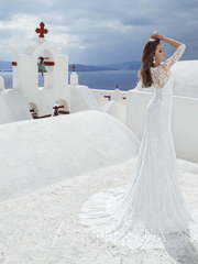 Свадебное платье Nikol. Силуэт Рыбка. Цвет Белый / Молочный. Вид 2