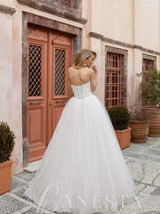 Свадебное платье Sharlotta. Силуэт Пышное. Цвет Белый / Молочный. Вид 2