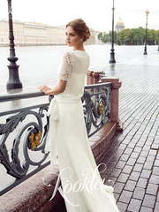 Свадебное платье Esfir. Силуэт Прямое. Цвет Белый / Молочный. Вид 2