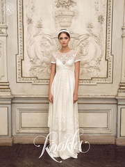 Свадебное платье Ia. Силуэт Прямое. Цвет Белый / Молочный. Вид 1