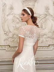 Свадебное платье Ia. Силуэт Прямое. Цвет Белый / Молочный. Вид 2