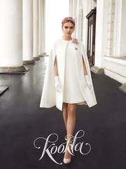 Свадебное платье Muiz. Силуэт Прямое. Цвет Белый / Молочный. Вид 2