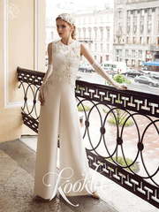 Свадебное платье Morena. Силуэт Брючный костюм. Цвет Белый / Молочный. Вид 1