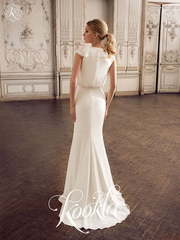 Свадебное платье Sagita. Силуэт Прямое. Цвет Белый / Молочный. Вид 2