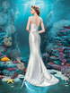 Свадебное платье Мари. Силуэт Рыбка. Цвет Белый / Молочный. Вид 2