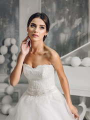 Свадебное платье Tango. Силуэт Пышное. Цвет Белый / Молочный. Вид 2