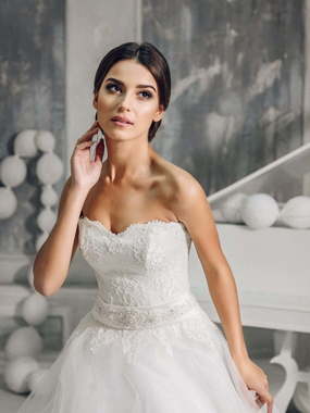 Свадебное платье Tango. Силуэт Пышное. Цвет Белый / Молочный. Вид 2