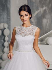 Свадебное платье Lali. Силуэт Пышное. Цвет Белый / Молочный. Вид 2