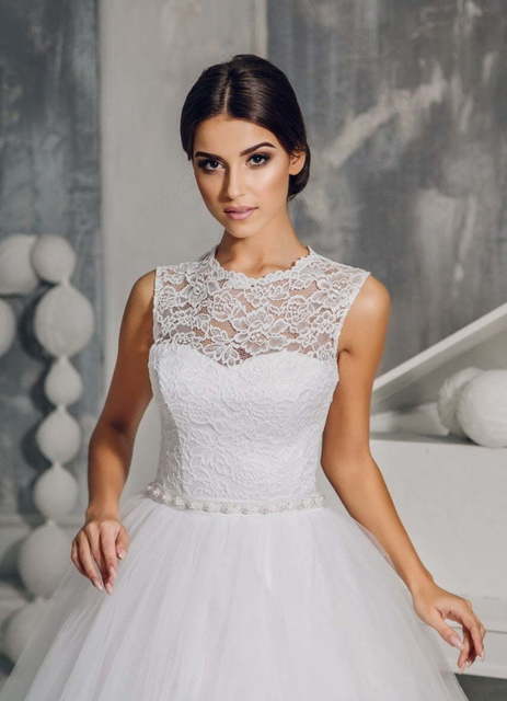 Свадебное платье Lali. Силуэт Пышное. Цвет Белый / Молочный. Вид 2