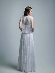 Свадебное платье Фаина. Силуэт Прямое. Цвет Белый / Молочный. Вид 2