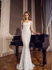 Свадебное платье Misteria. Силуэт Рыбка. Цвет Белый / Молочный, Айвори / Капучино. Вид 1