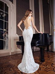 Свадебное платье Misteria. Силуэт Рыбка. Цвет Белый / Молочный, Айвори / Капучино. Вид 2