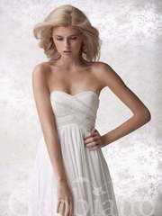 Свадебное платье Дея. Силуэт Прямое, Греческий. Цвет Белый / Молочный. Вид 2