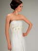 Свадебное платье 70271. Силуэт Прямое, Греческий. Цвет Белый / Молочный. Вид 3