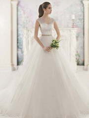 Свадебное платье Lexy. Силуэт Пышное. Цвет Белый / Молочный. Вид 1