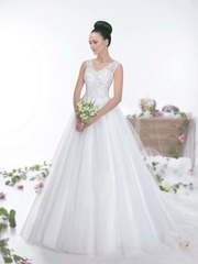 Свадебное платье Garam. Силуэт Пышное. Цвет Белый / Молочный. Вид 1