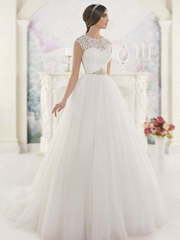 Свадебное платье Sharliz. Силуэт Пышное. Цвет Белый / Молочный. Вид 1