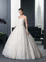 Свадебное платье Rosina. Силуэт Пышное. Цвет Белый / Молочный, Айвори / Капучино. Вид 1