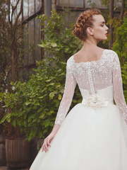 Свадебное платье Djoset. Силуэт Пышное. Цвет Белый / Молочный. Вид 2