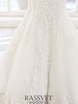 Свадебное платье Дженни. Силуэт Рыбка. Цвет Белый / Молочный. Вид 7